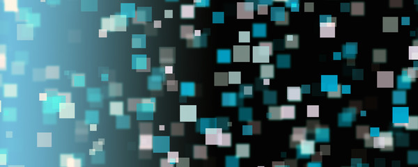 Fantastic abstract square panorama background design illustration