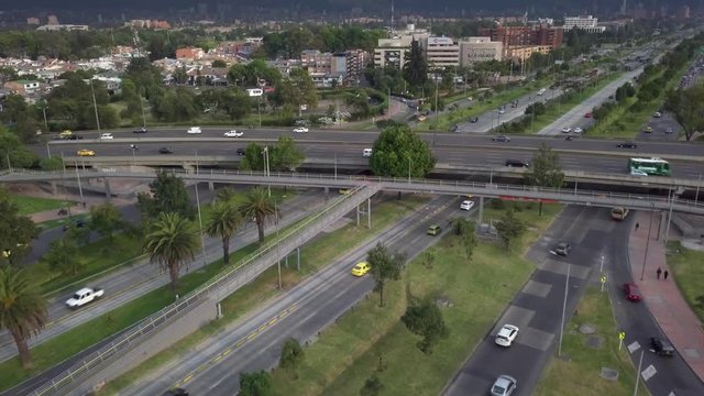Transmilenio, Bogot&radic;&deg;, Colombia. Avenida El Dorado, Calle 26