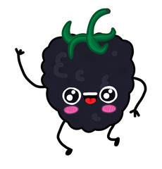 Kawaii blackberry