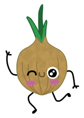 Kawaii onion
