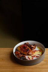 Roasted duck breast,