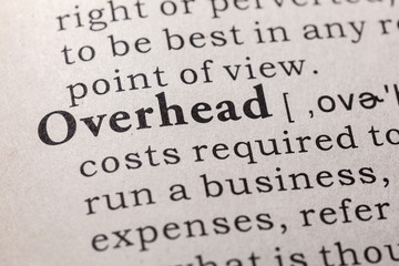 definition of overhead