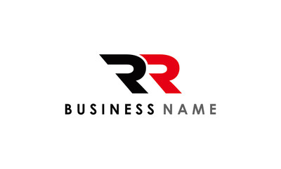 letter RR vector logo