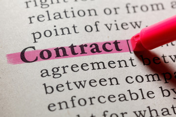 definition of contract
