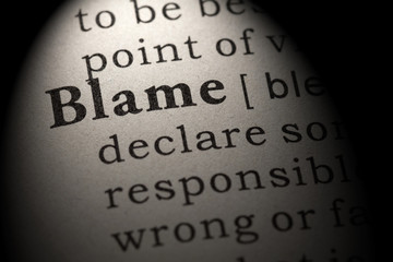 definition of blame