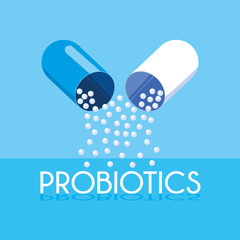 capsule medicine probiotic icon