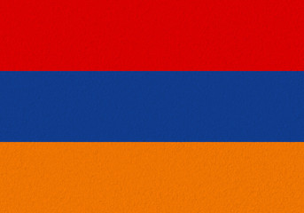 armenia paper flag