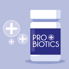 bottle medicines probiotics icon
