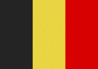 Belgium paper flag