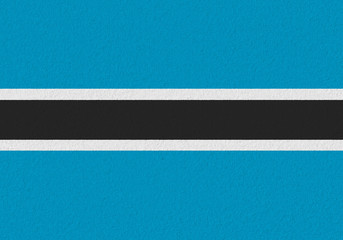 Botswana paper flag