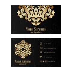 Corporate business or visiting card, professional designer