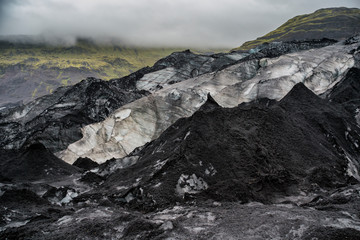 Image of glacier on Iceland.