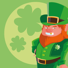 comic leprechaun avatar character