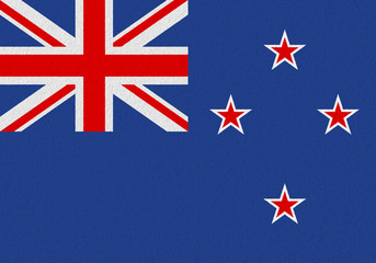 New Zealand paper flag