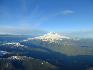 Mount Rainier from Above 