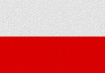 Poland paper flag