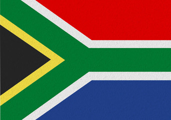 South Africa paper flag