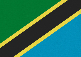Tanzania paper flag