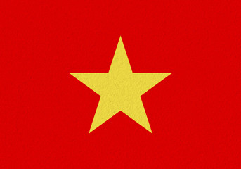 Obraz premium Vietnam paper flag