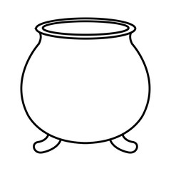 st patricks day card with cauldron empty