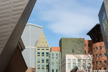 Stadtsilhouette von Denver