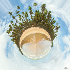 Efeito Mini Mundo, Praia da Cueira