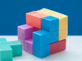 colorful building blocks