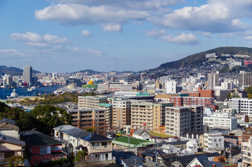 長崎市内の景色