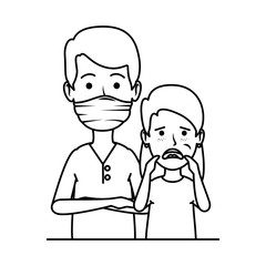 young dentist with girl patient