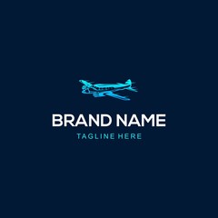 Airplane Vector Logo