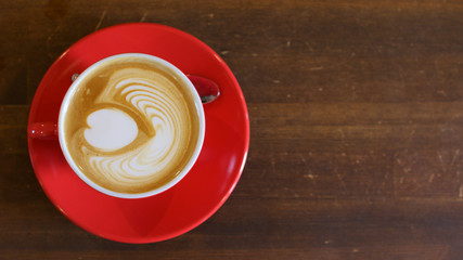ラテアート　コーヒー