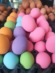 Century Egg may color pink blue purple orange green