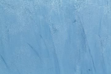 Blue painted texture with brush and palette knife strokes for interesting and modern backgrounds....