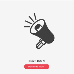 speaker icon vector symbol