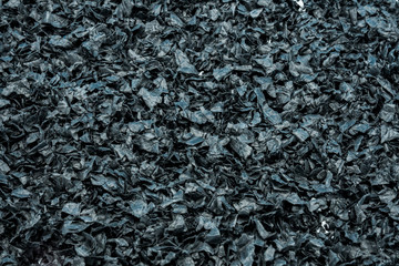 Polypropylene black scrap, Plastic recycle