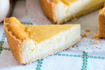 Tasty cheesecake home made