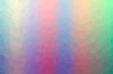 Illustration of abstract Green, Purple, Yellow horizontal low poly background. Beautiful polygon design pattern.