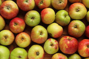 Apfel Äpfel Hintergrund