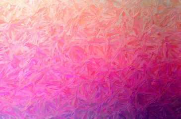 Abstract illustration of pink Large Color Variation Impasto background