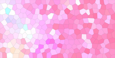 Fototapeta premium Lovely abstract illustration of purple, blue and yellow pastel Little hexagon. Useful background for your prints.