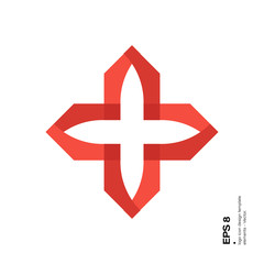  Plus logo icon design template elements 