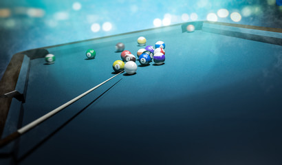 Billard -  Kugeln - Spiel