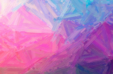 Obraz premium Abstract illustration of purple Bristle Brush Oil Paint background