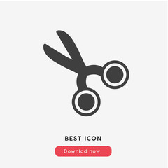 scissors icon vector