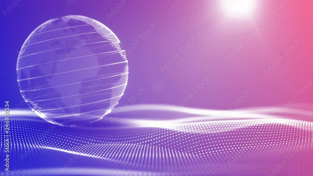 Canvas Prints abstract technology background business