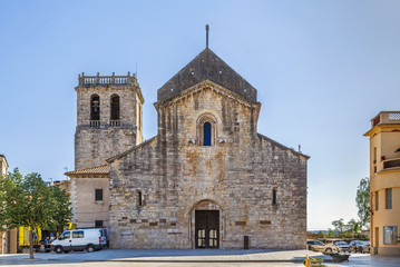 Fototapeta na wymiar Sant Pere, Besalu, Spain