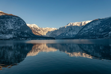 Hallstatt town in Austria