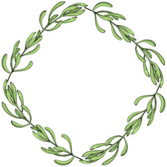 Vector Jungle botanical succulent flower. Engraved ink art illustration. Frame border ornament square.