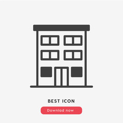 building icon vector 