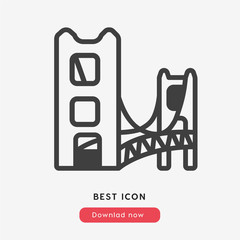 london bridge icon vector